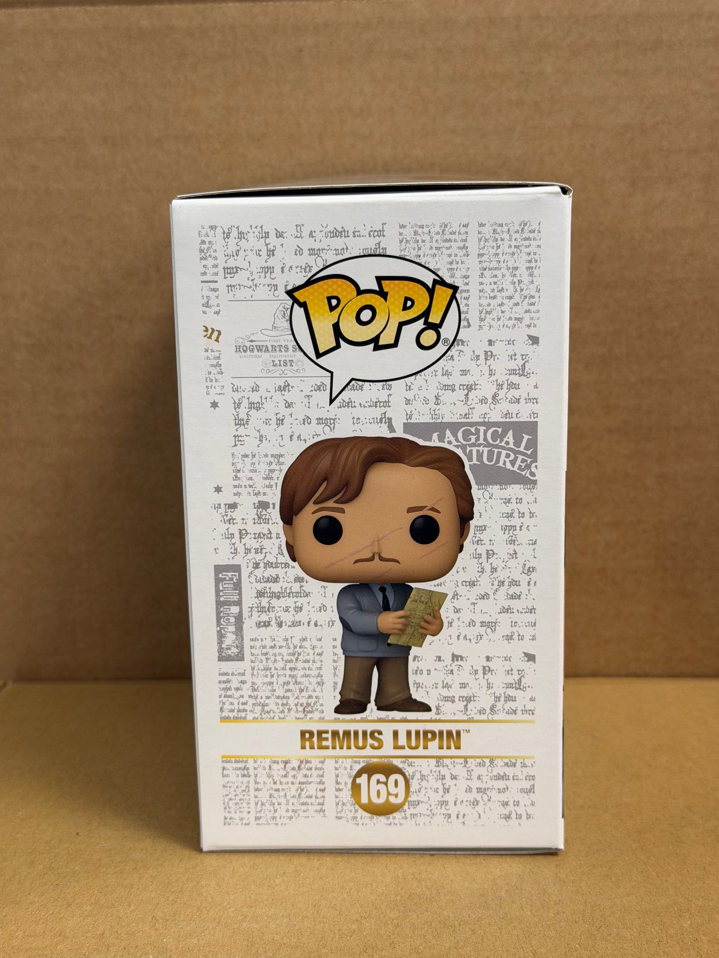 Funko Pop! Harry Potter Remus Lupin Signed David Thewlis COA #169