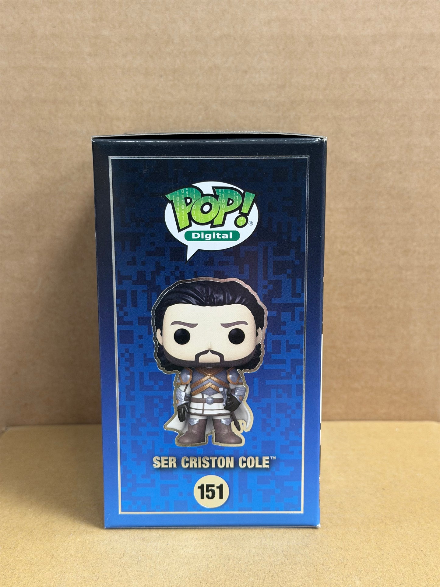 Funko Pop! Digital Television House Of The Dragon Ser Criston Cole Signed Fabian Frankel COA #151