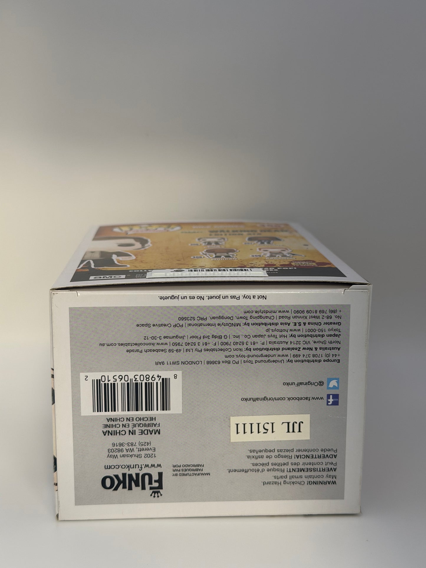 Funko Pop! Television The Walking Dead Rick Grimes Signed Andrew Lincoln COA #306