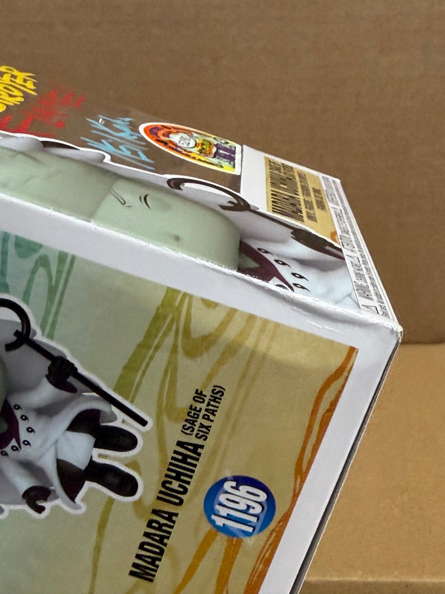 Funko Pop! Anime Naruto Shippiden Madara Uchiha Signed Neil Kaplan COA #1196