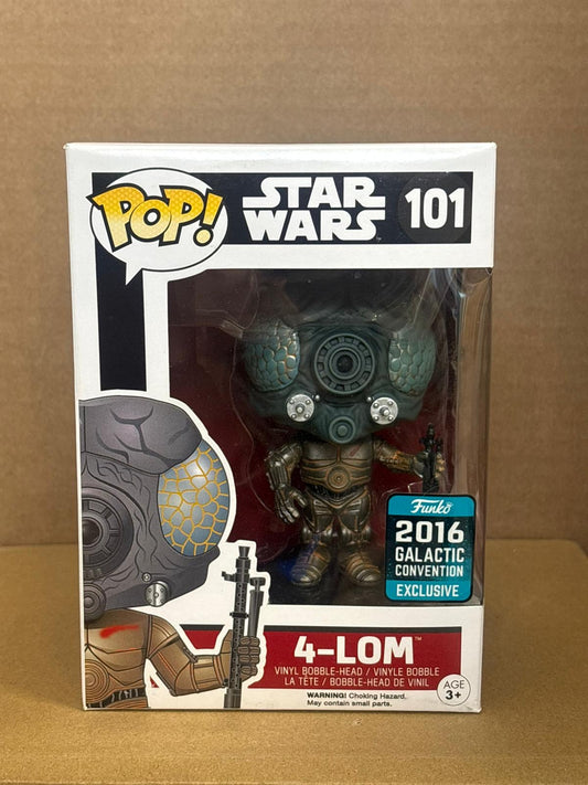 Funko Pop! Star Wars 4-Lom #101 2016 Galactic Convention