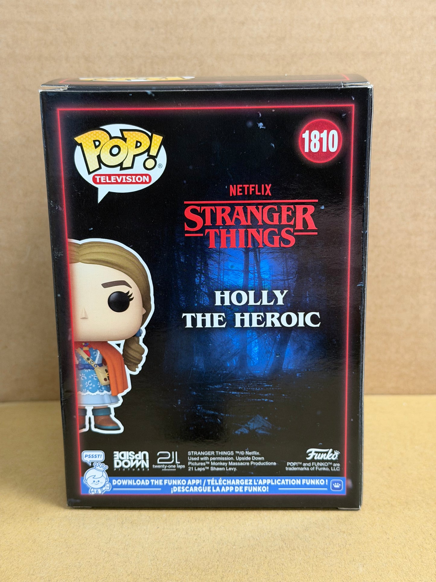 Funko Pop! Television Stranger Things Holly The Heroic Signed Nell Fisher COA #1810