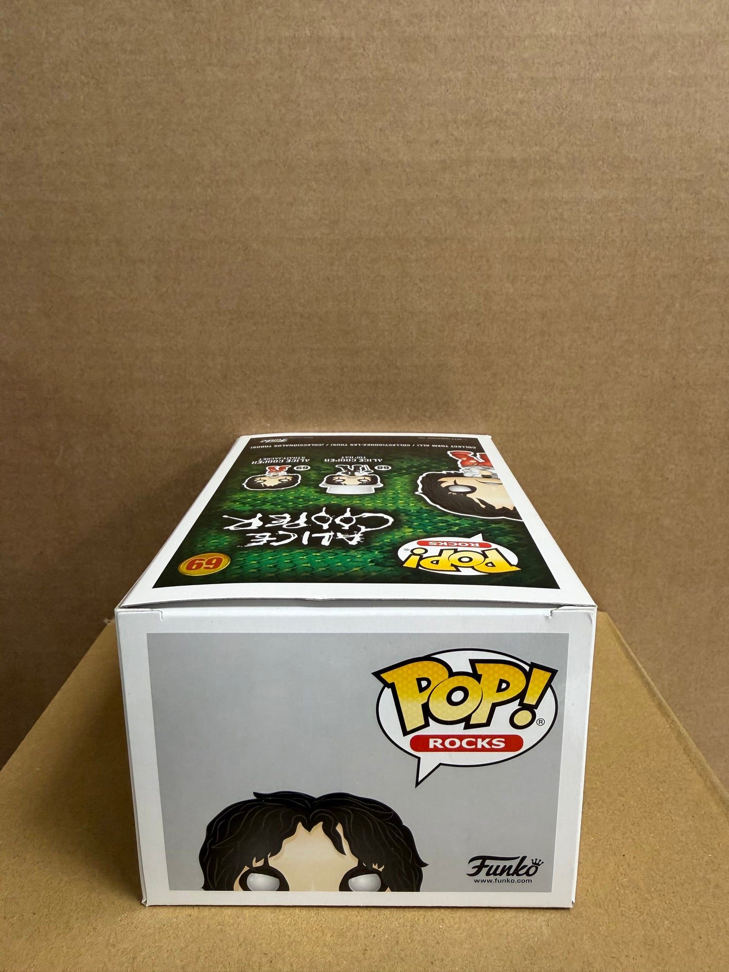 Funko Pop! Rocks Alice Cooper Signed COA #69 WS