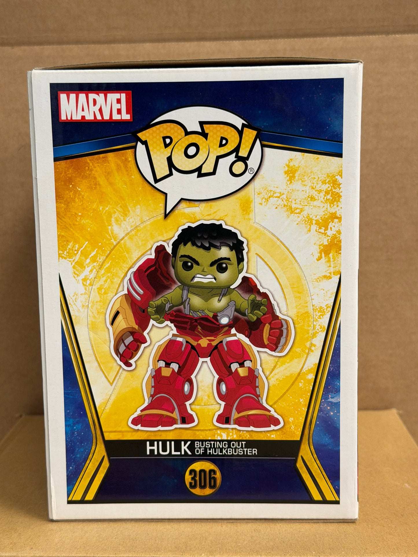 Funko Pop! Marvel Avengers Hulk Busting Out Of Hulkbuster #306 Special Edition