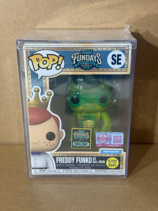 Funko Pop! Movies Universal Monsters Freddy Funko As Gill-Man 1500pcs Glow 2026 Fundays