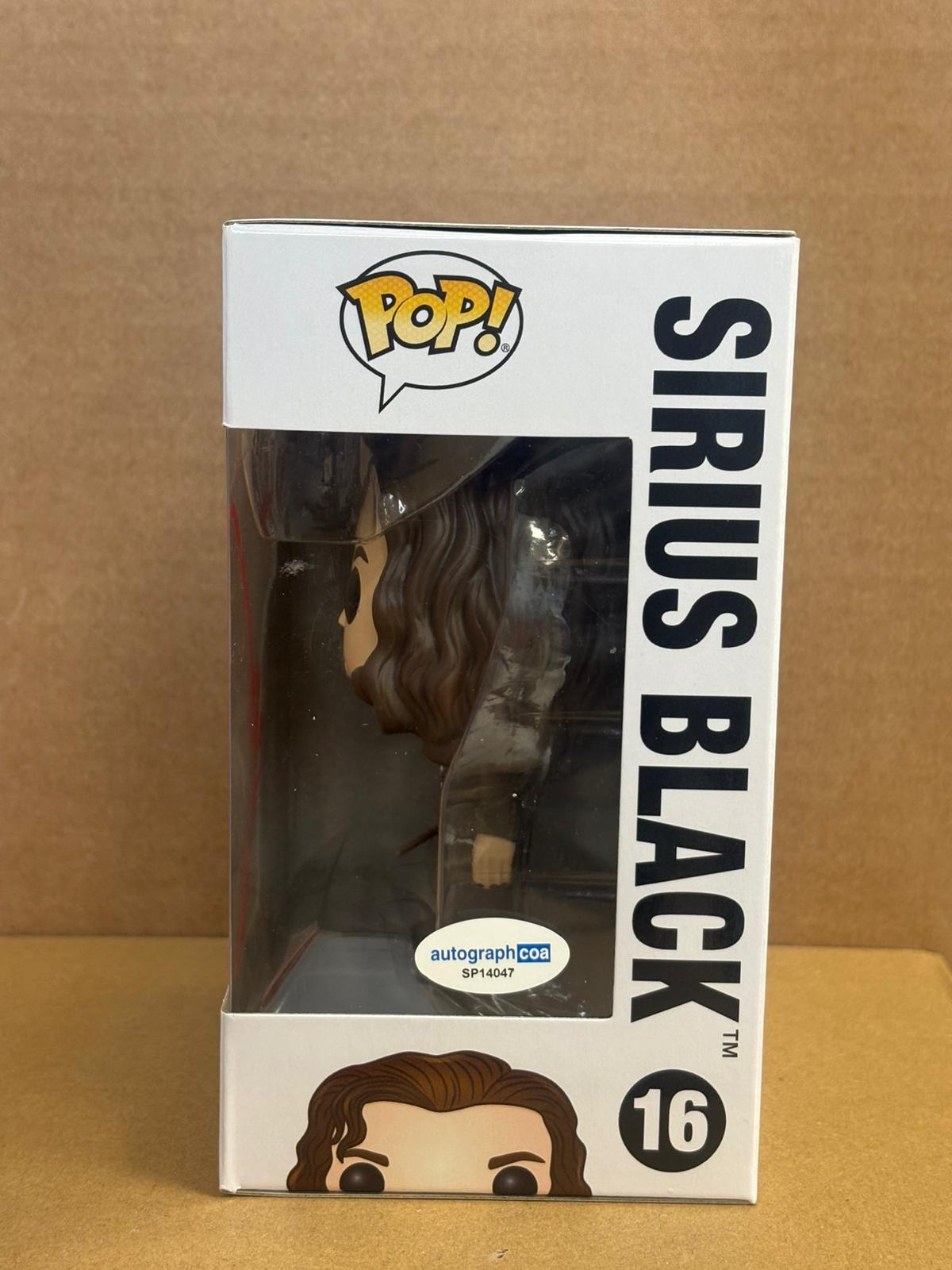 Funko Pop! Harry Potter Sirius Black Signed Gary Oldman COA #16 WS