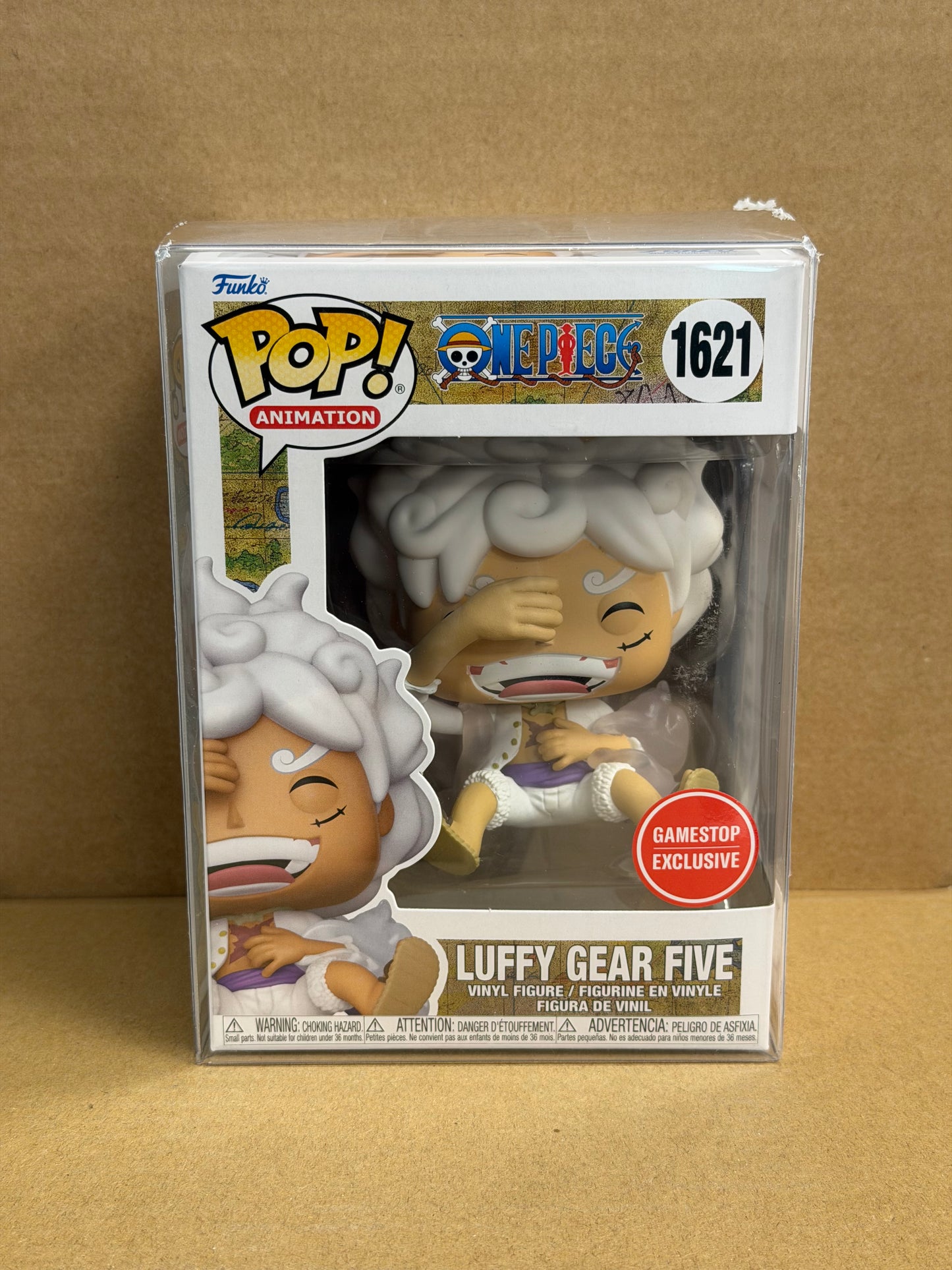 Funko Pop! Anime One Piece Luffy Gear Five #1621 GameStop Exclusive