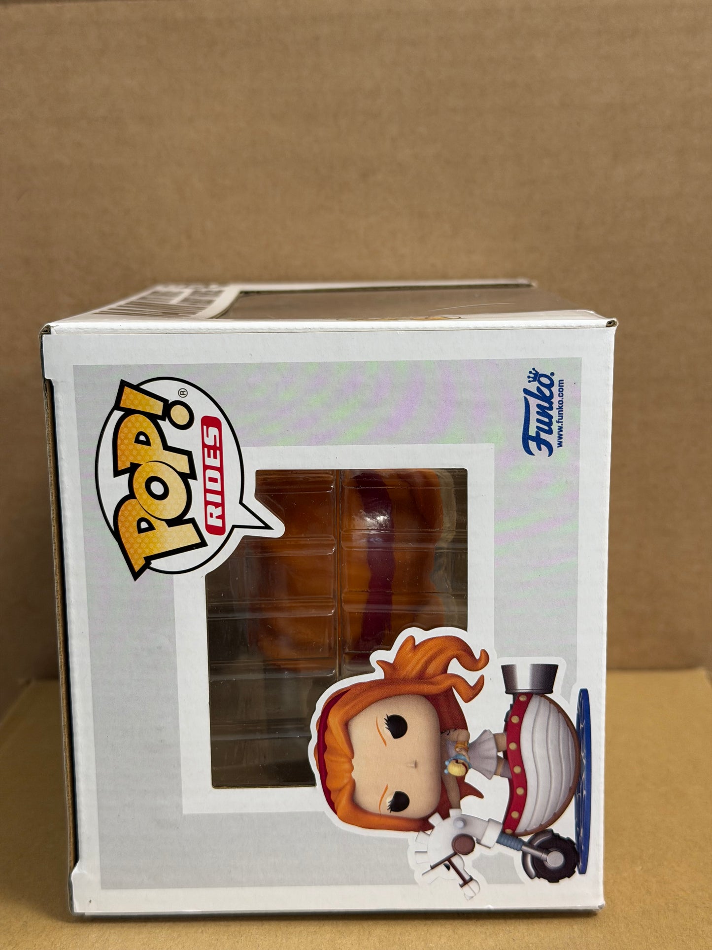 Funko Pop! Rides Anime One Piece Nami W/ White Hobby Horse #128 2025 Convention