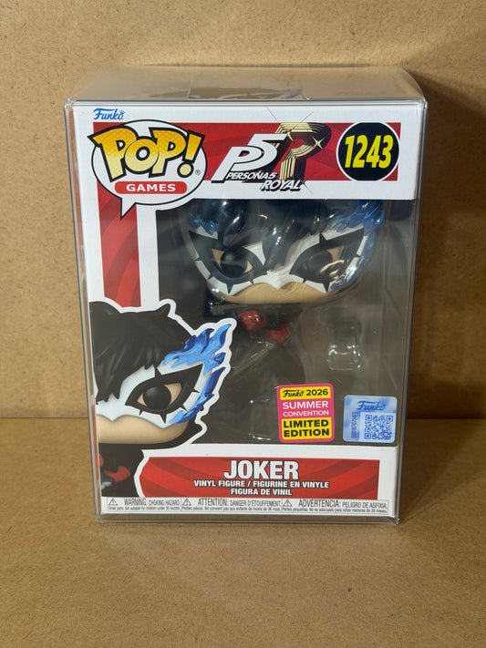 Funko Pop! Games Persona 5 Joker #1243 2026 SDCC Exclusive