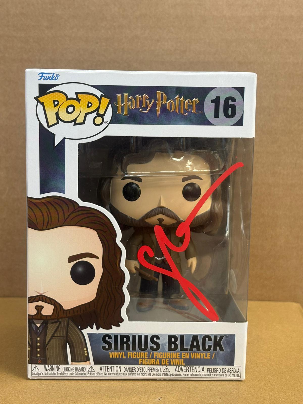 Funko Pop! Harry Potter Sirius Black Signed Gary Oldman COA #16 WS