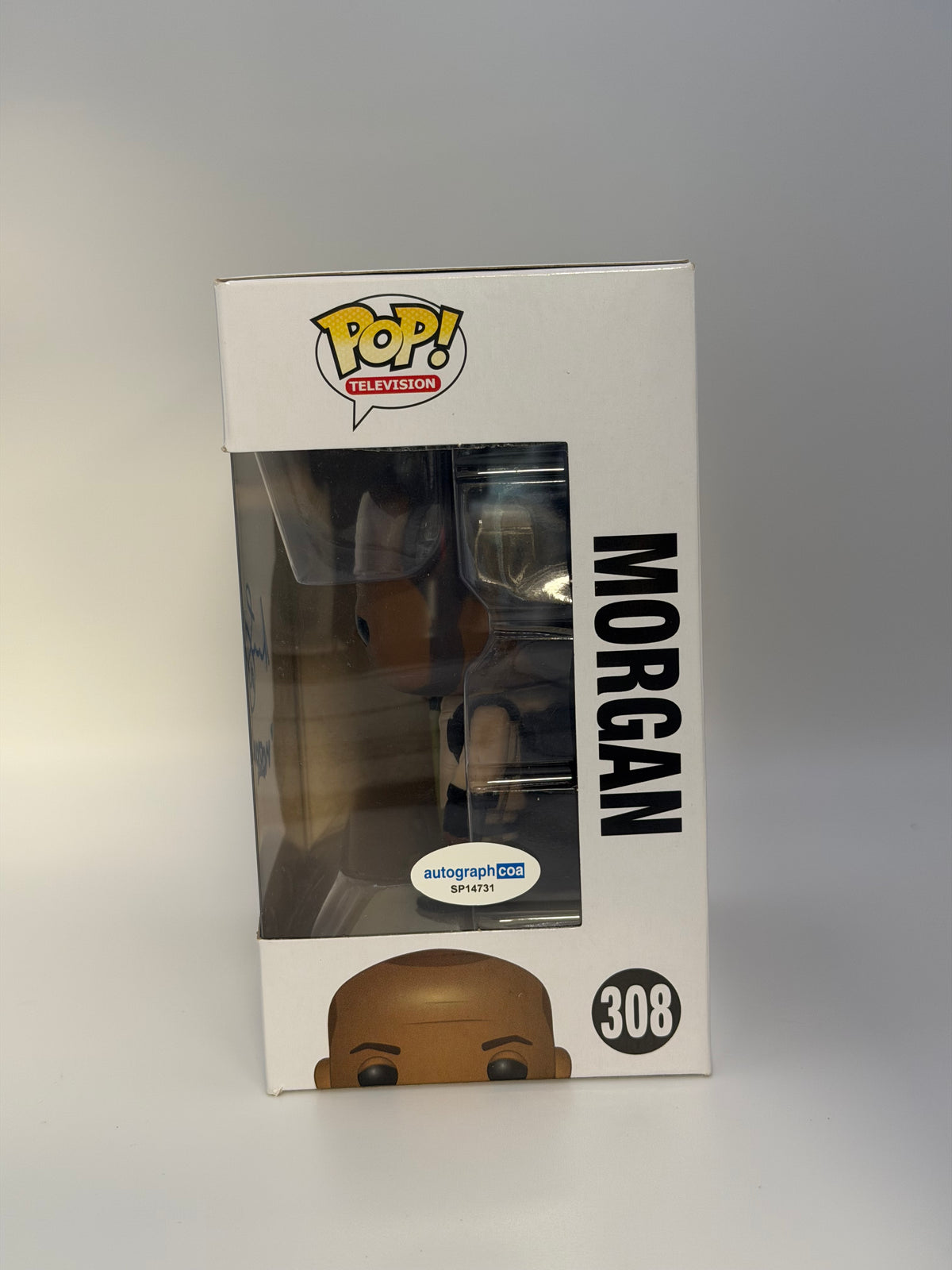Funko Pop! Television The Walking Dead Morgan Signed Lennie James COA #308