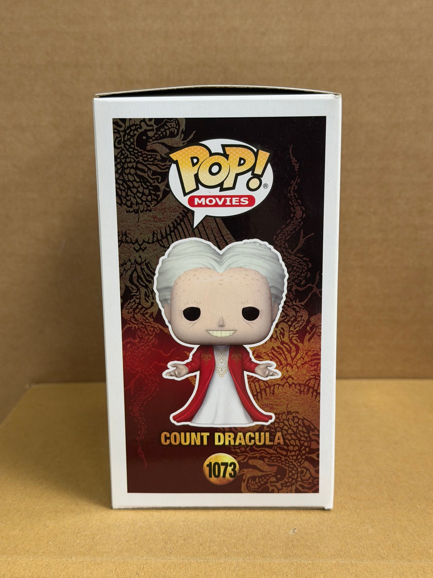 Funko Pop! Movies Bram Stokers Dracula | Count Dracula Signed Gary Oldman COA #1073 WS