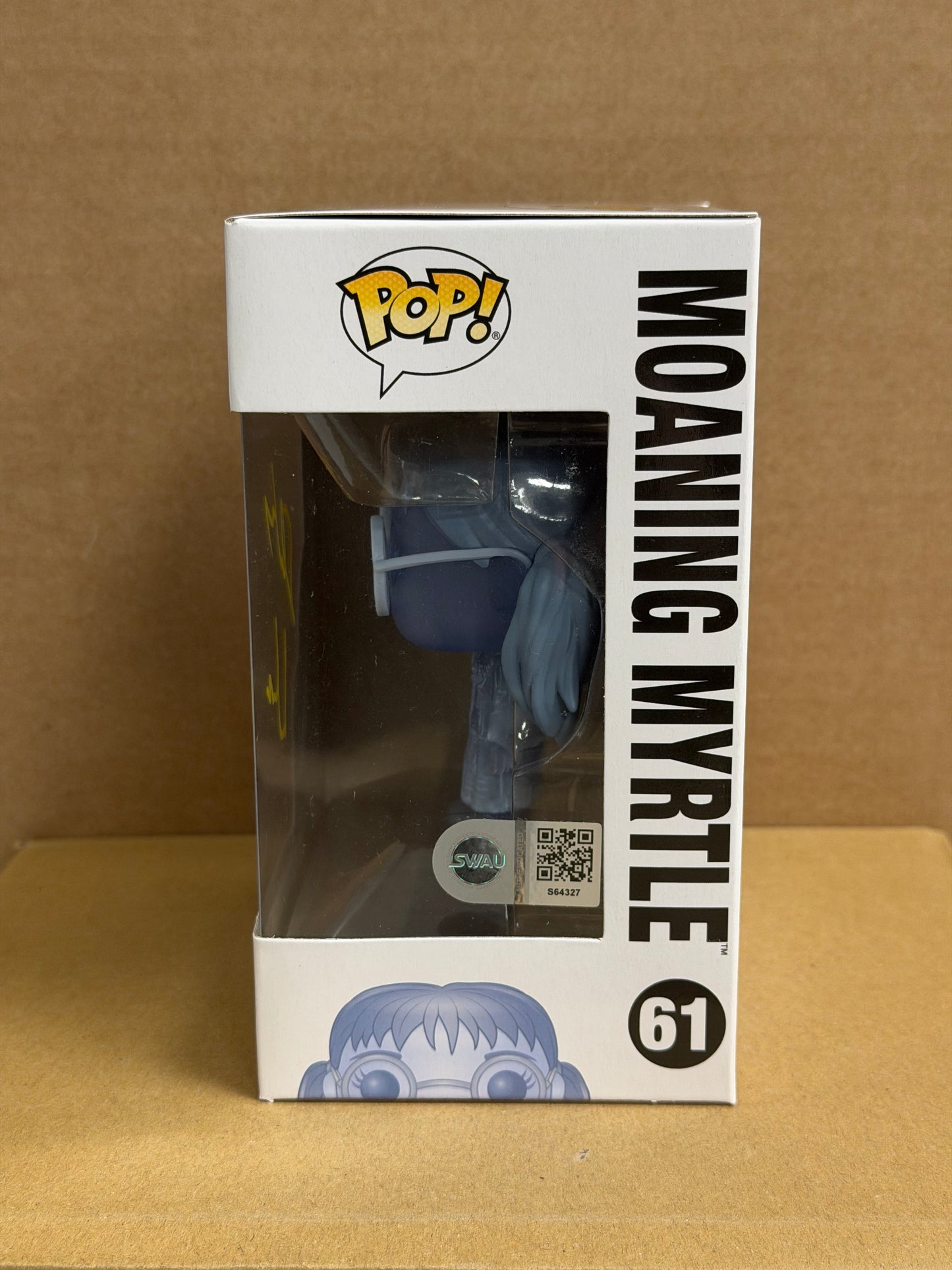 Funko Pop! Harry Potter Moaning Myrtle Signed Shirley Henderson COA #61 WS