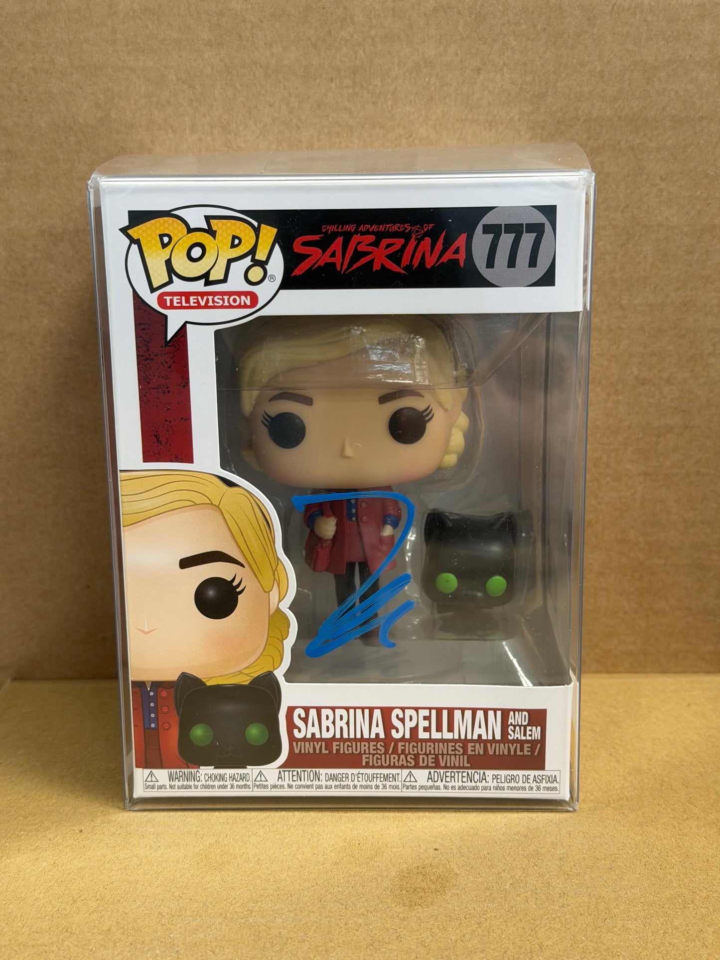 Funko Pop! Television Sabrina Spellman Signed Kiernan Shipka COA #777