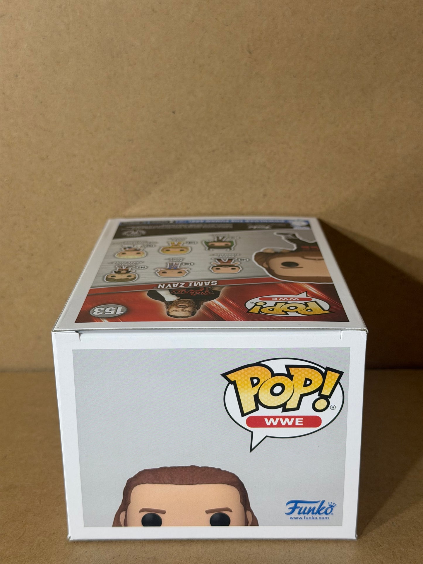 Funko Pop! WWE Sami Zayn Signed COA #153 Free Protector