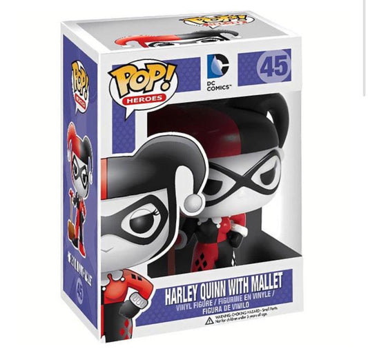 Funko Pop! Dc! Harley Quinn With Mallet #45