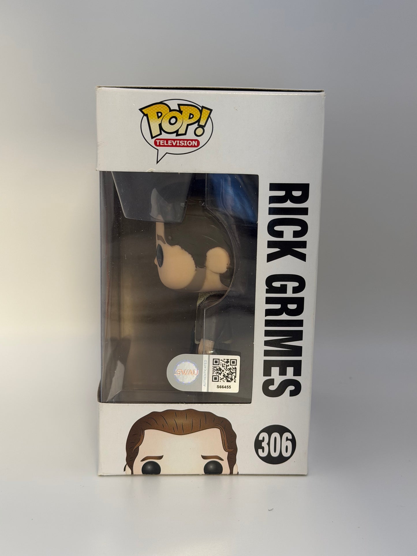 Funko Pop! Television The Walking Dead Rick Grimes Signed Andrew Lincoln COA #306