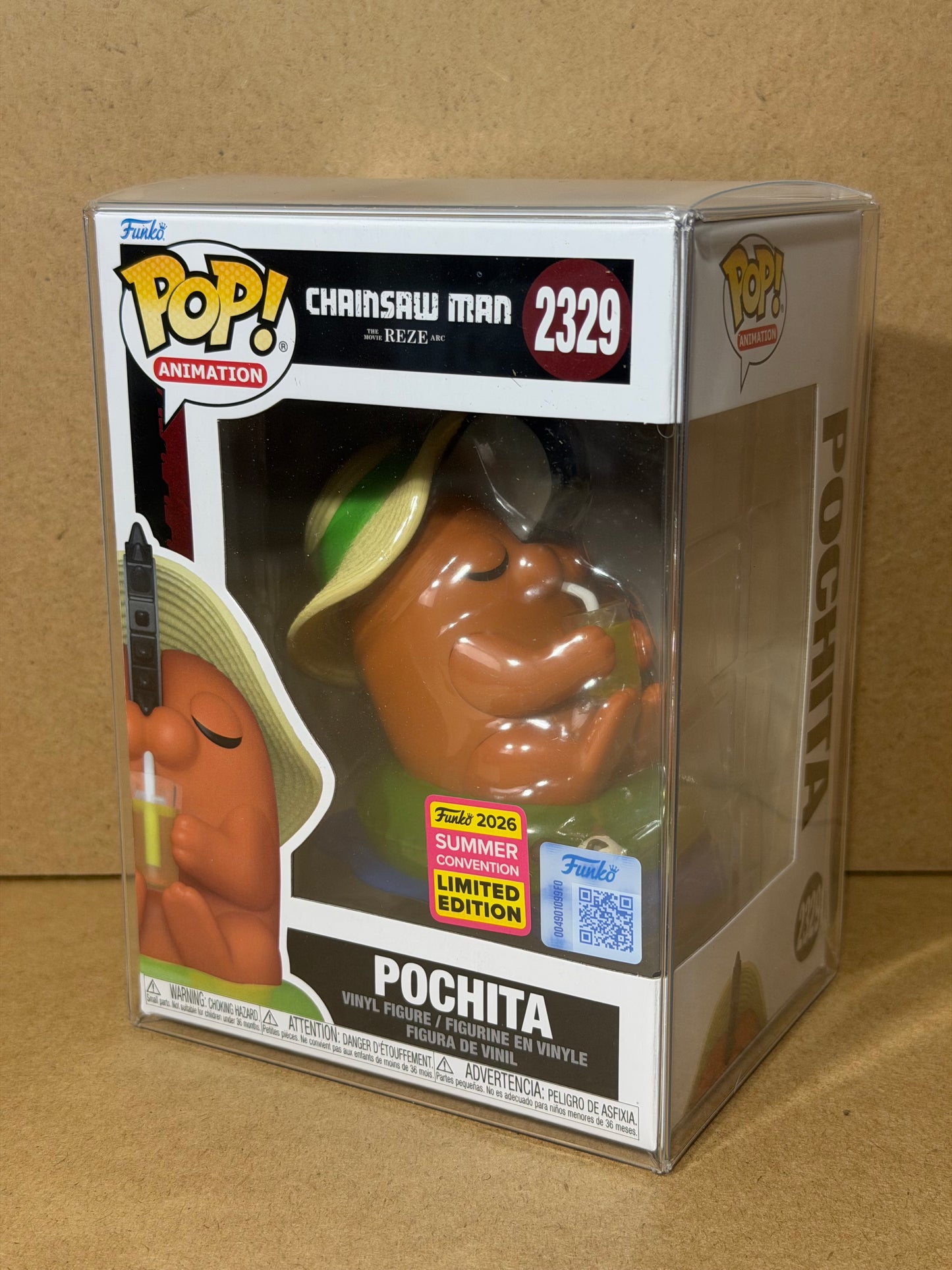 Funko Pop! Anime Chainsaw Man Pochita #2329 2026 SDCC Exclusive