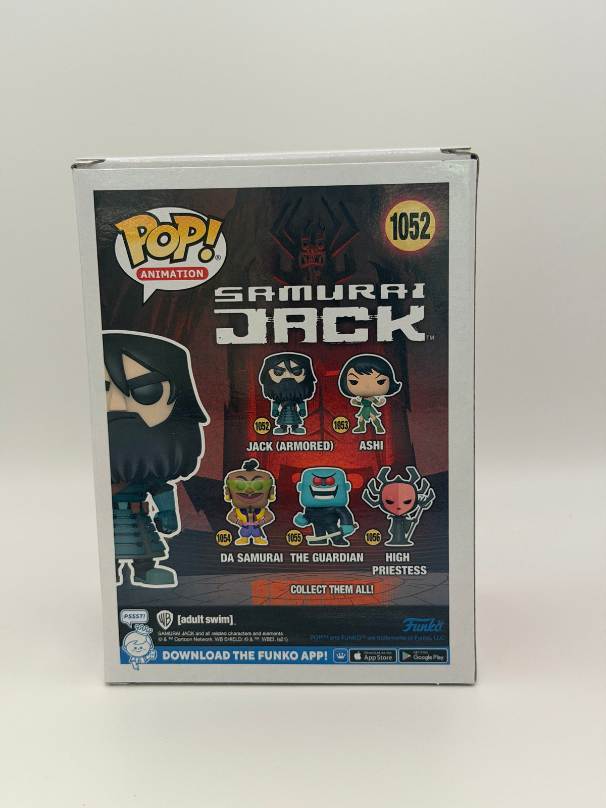 Funko Pop! Animation Samurai Jack Signed Phil LaMarr COA #1052