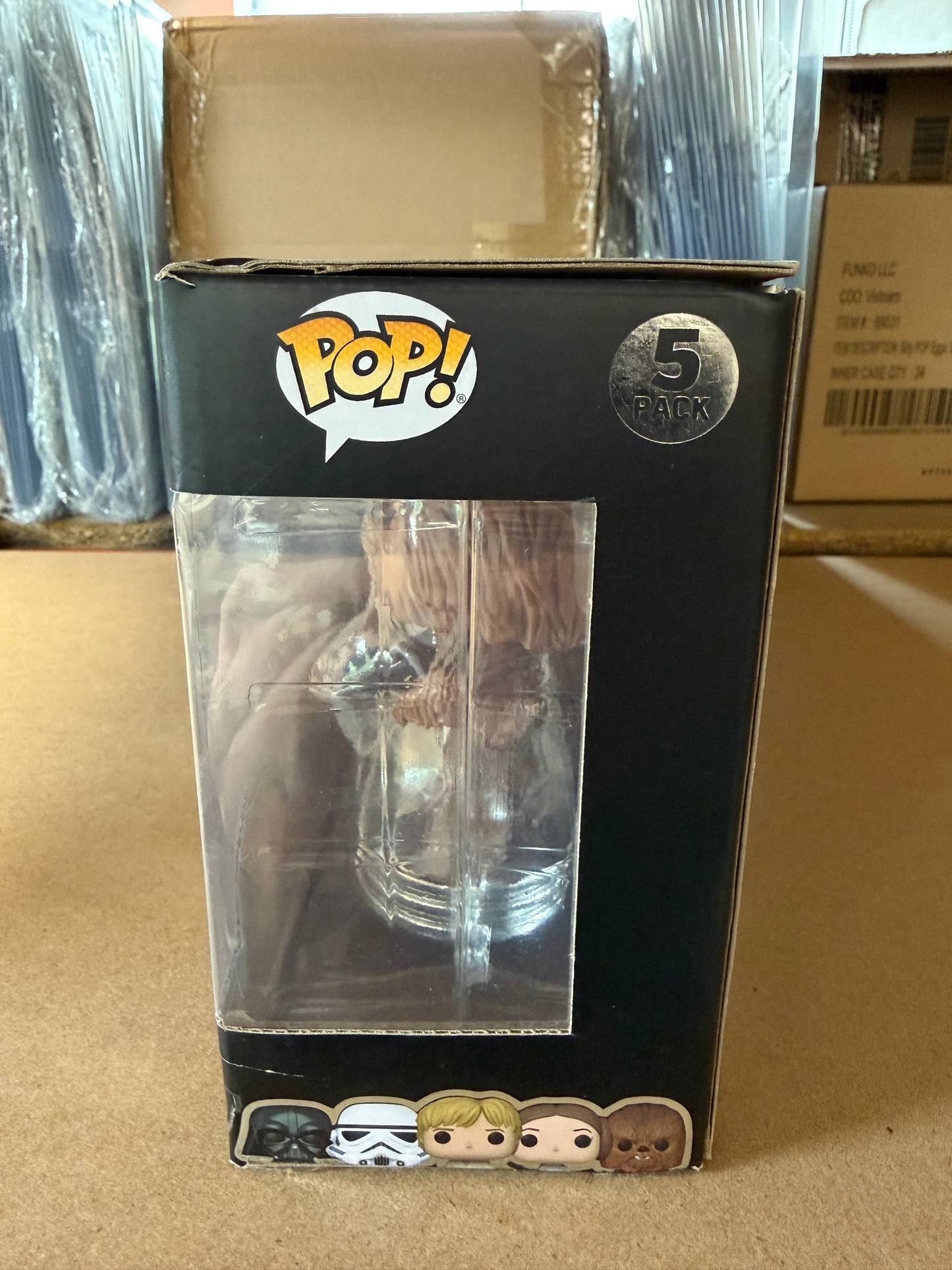 Funko Pop! Star Wars 2022 Galactic Convention 5 Pack + Free Protector