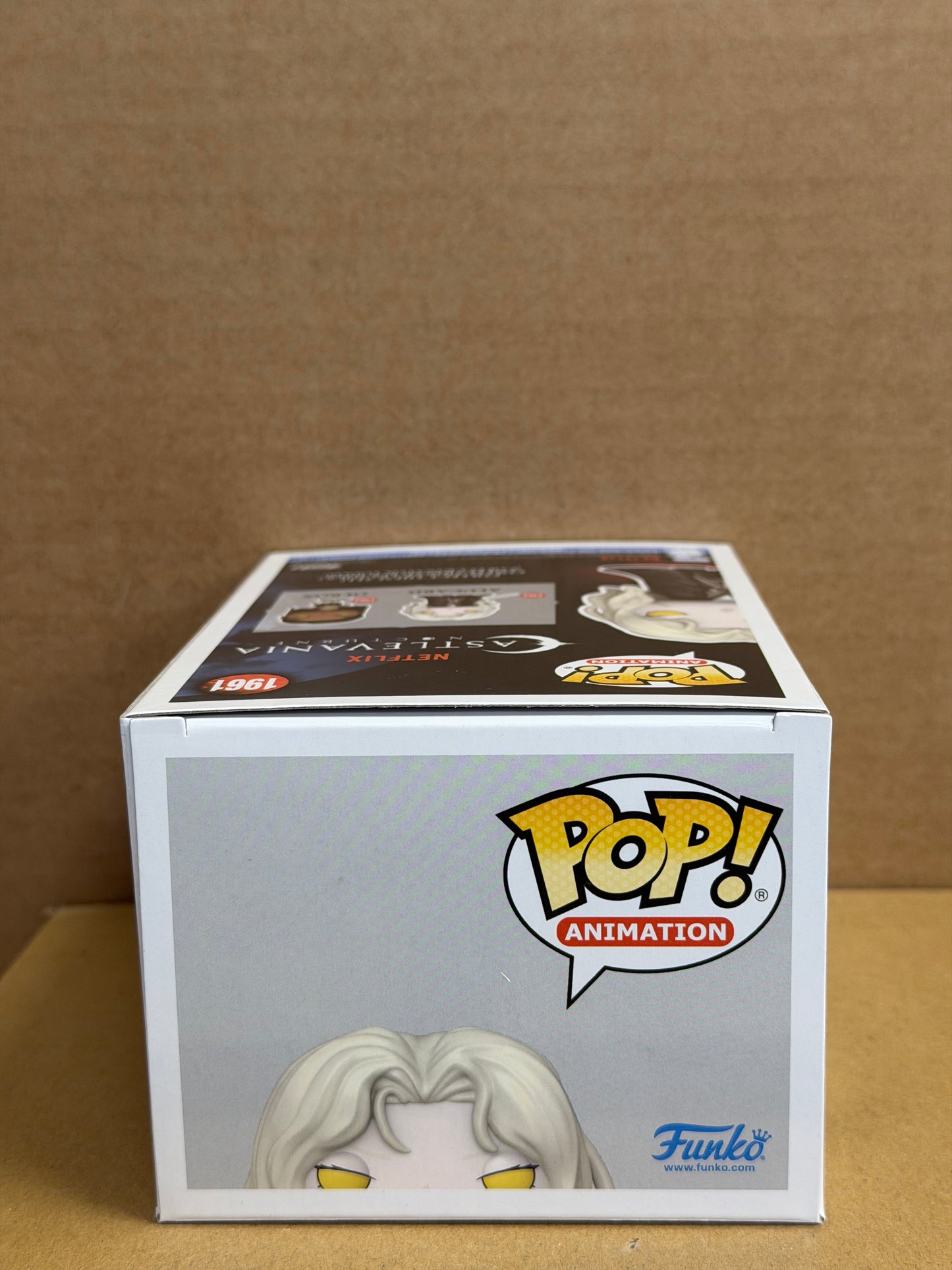 Funko Pop! Anime Castlevania Alucard Signed James Callis COA #1961 WS