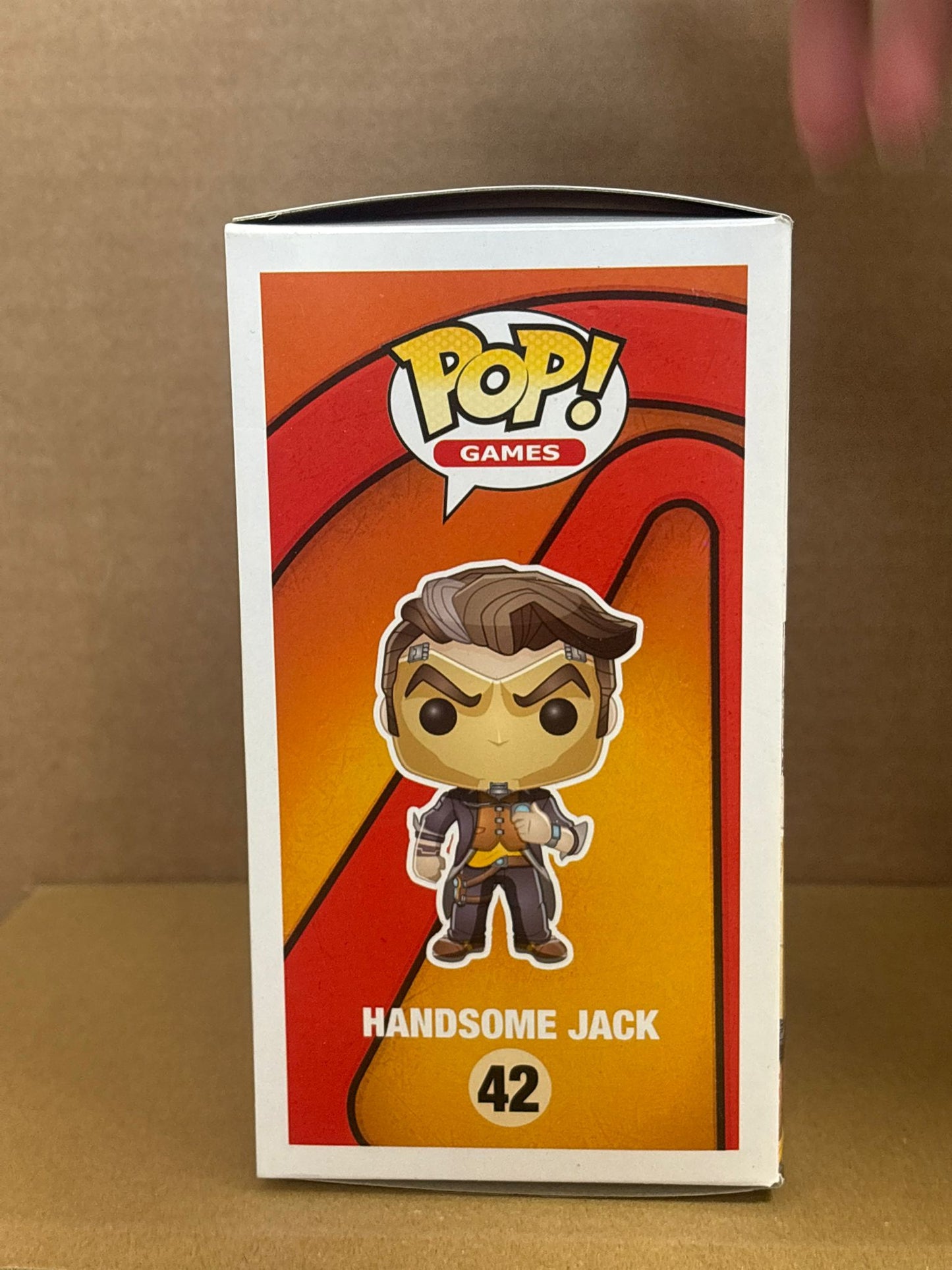 Funko Pop! Games Borderlands Handsome Jack #42 Free Protector