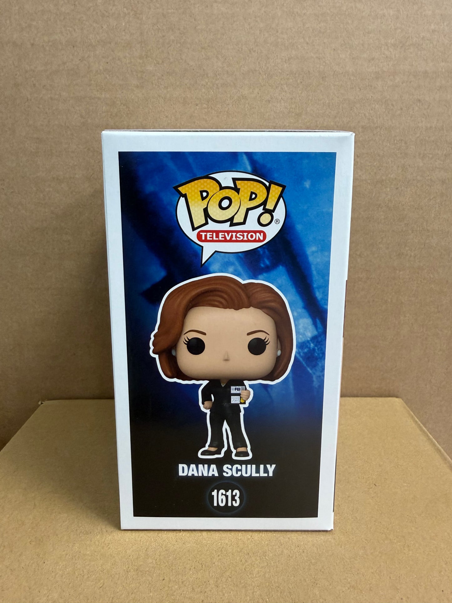 Funko Pop! Television The X Files Dana Scully Signed Gillian Anderson COA #185