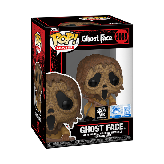 Funko Pop! Movies Horror Ghost Face (Scarecrow Mask) Hot Topic Scare Fair Stickered