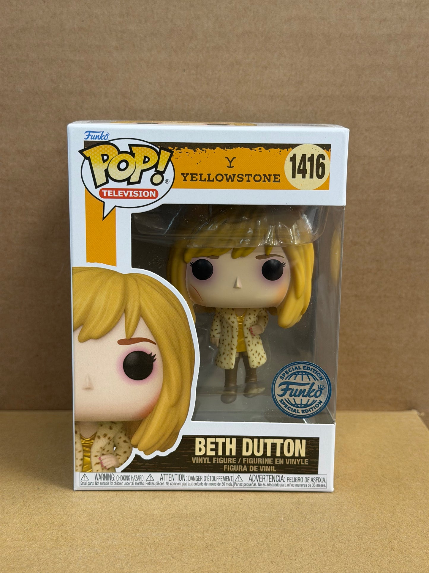 Funko Pop! Television Yellowstone Beth Dutton #1416 Special Edition
