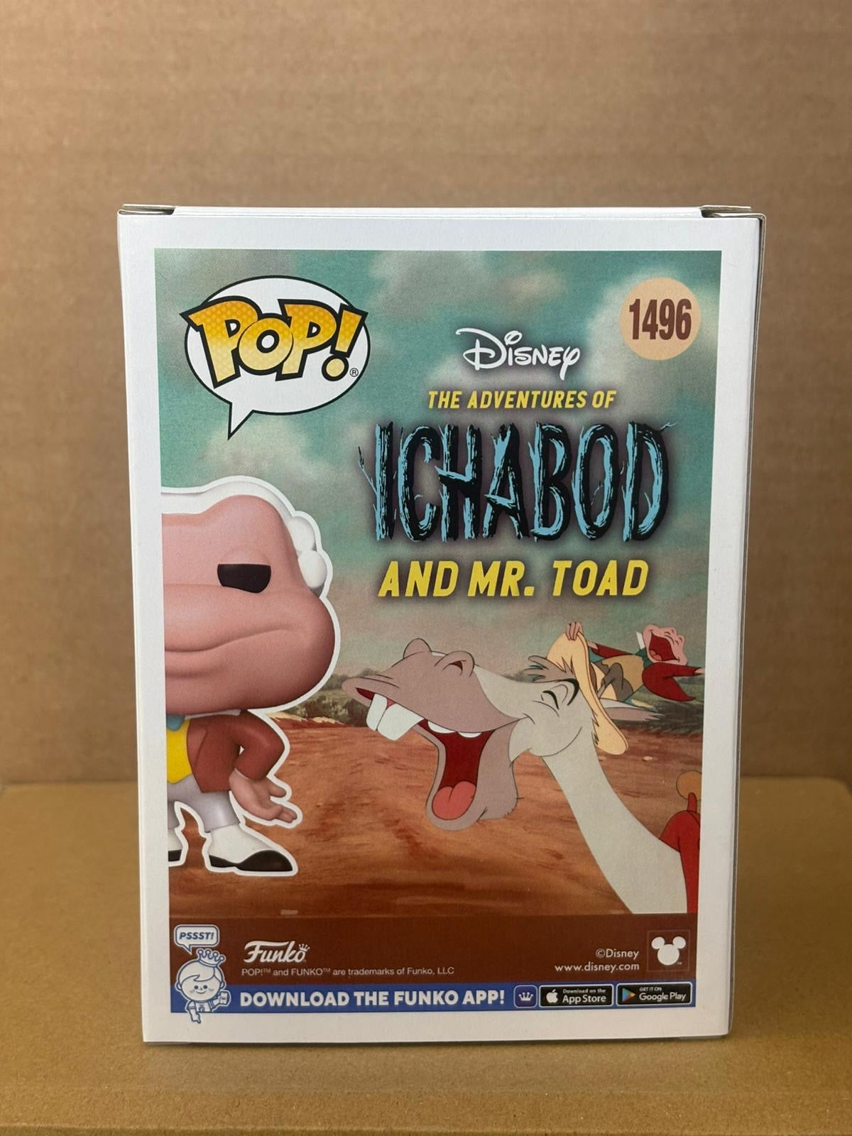 Funko Pop! Disney Ichabod Mr Toad #1496 2024 NYCC Exclusive