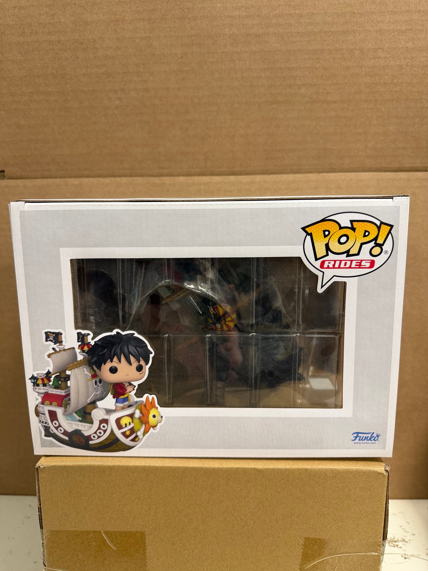 Funko Pop! Rides Anime One Piece Luffy With Thousand Sunny #114 2022 Winter Convention