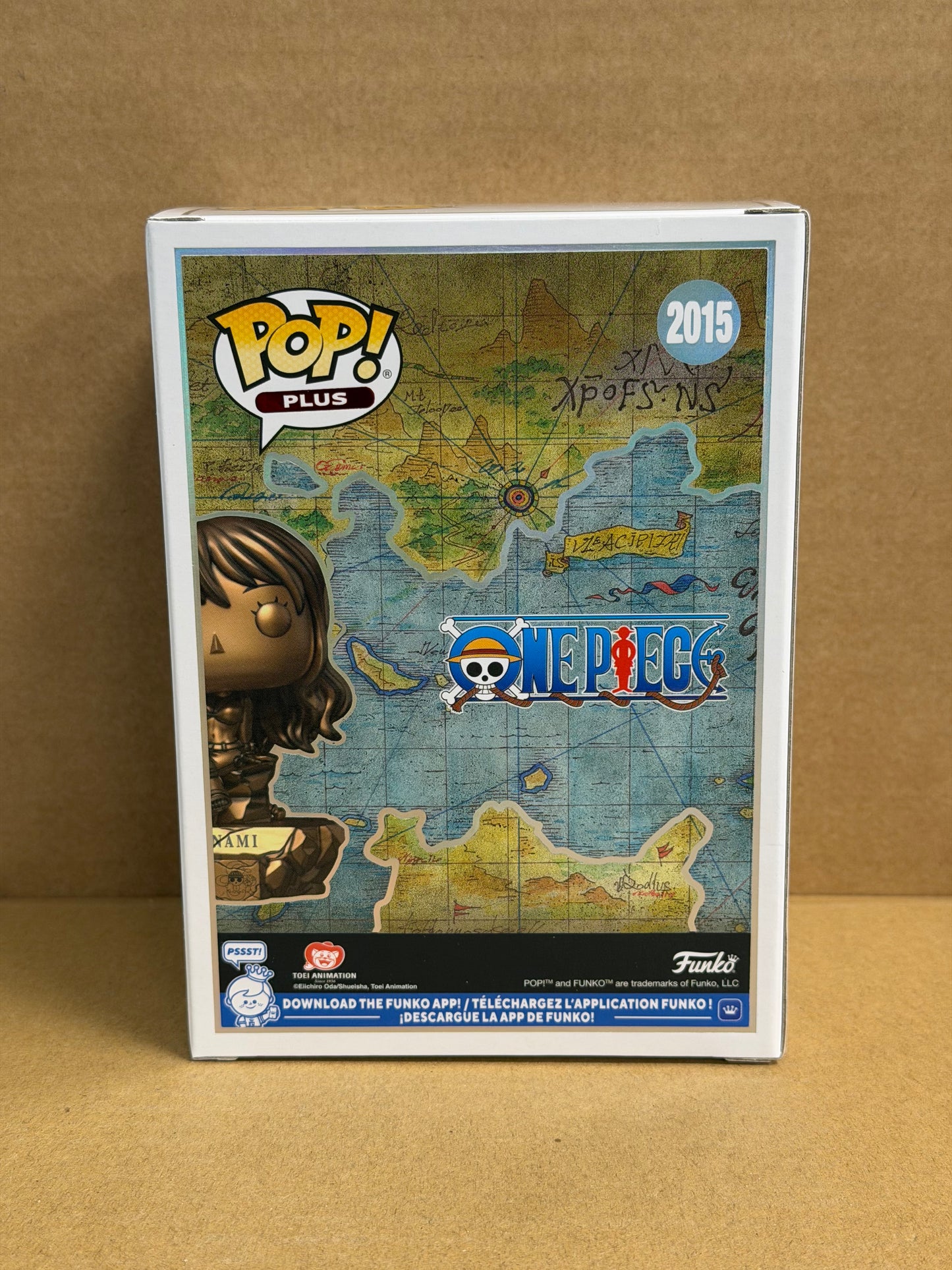 Funko Pop! Anime One Piece Nami Bronze Statue #2015 Exclusive