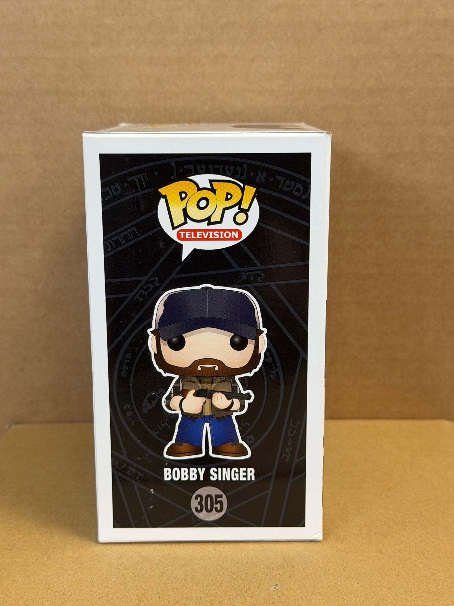 Funko Pop! Television Supernatural Bobby Singer #305 Hot Topic Exclusive