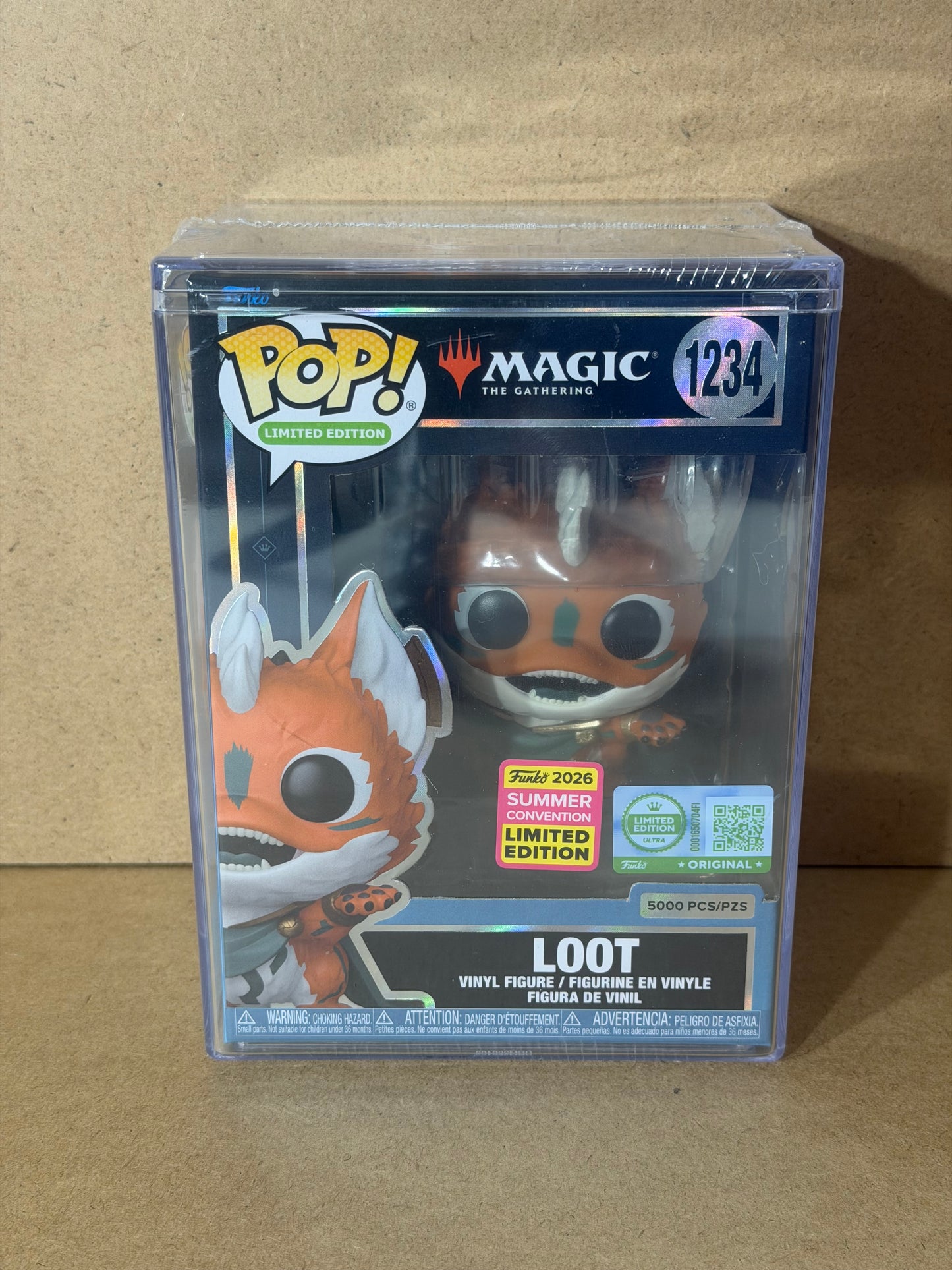 Funko Pop! Games Magic The Gathering Loot 5000pcs LE #1234 SDCC Exclusive