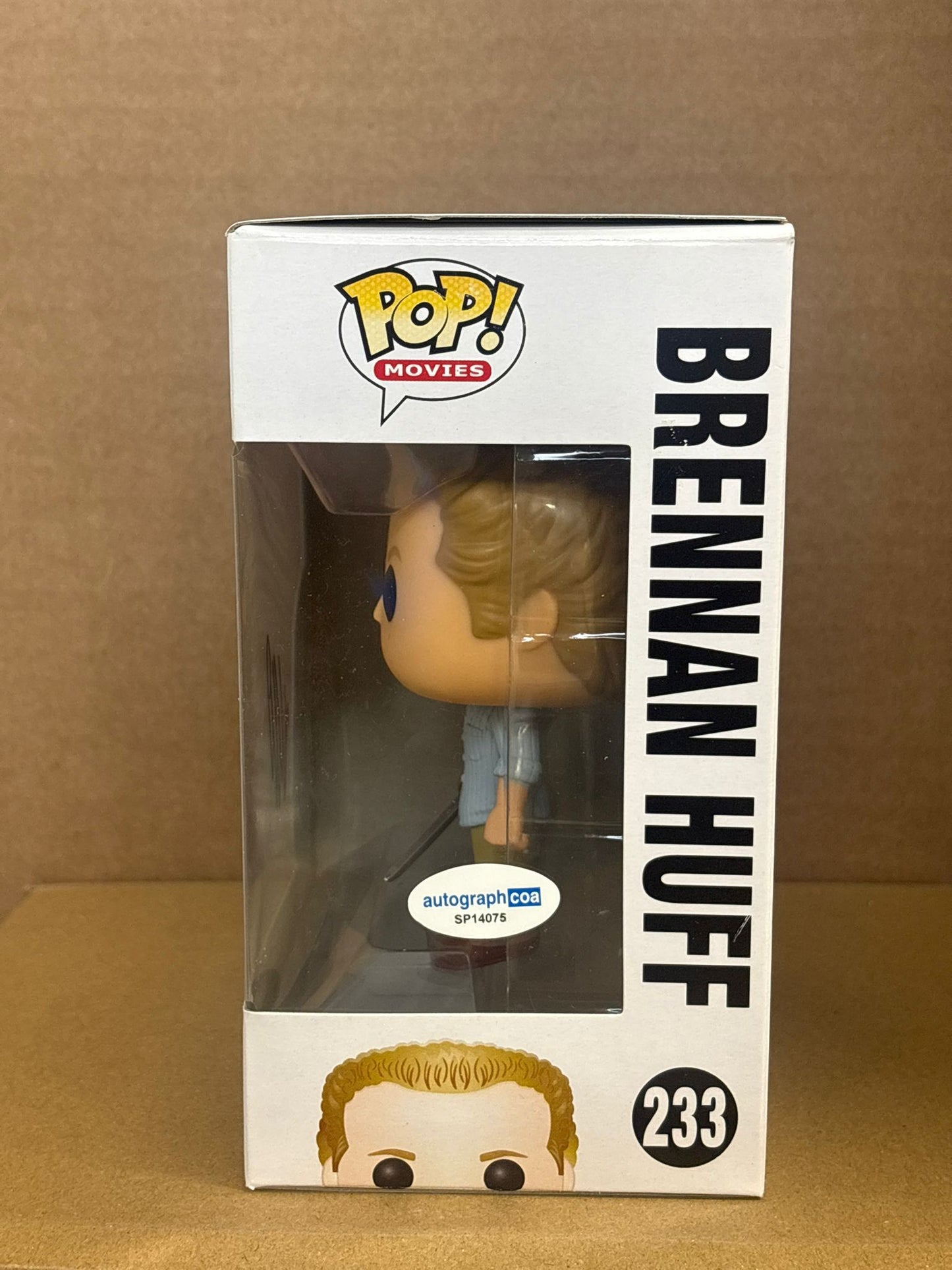 Funko Pop! Movies Step Brothers Brennan Huff Signed Will Ferrel COA #233 WS