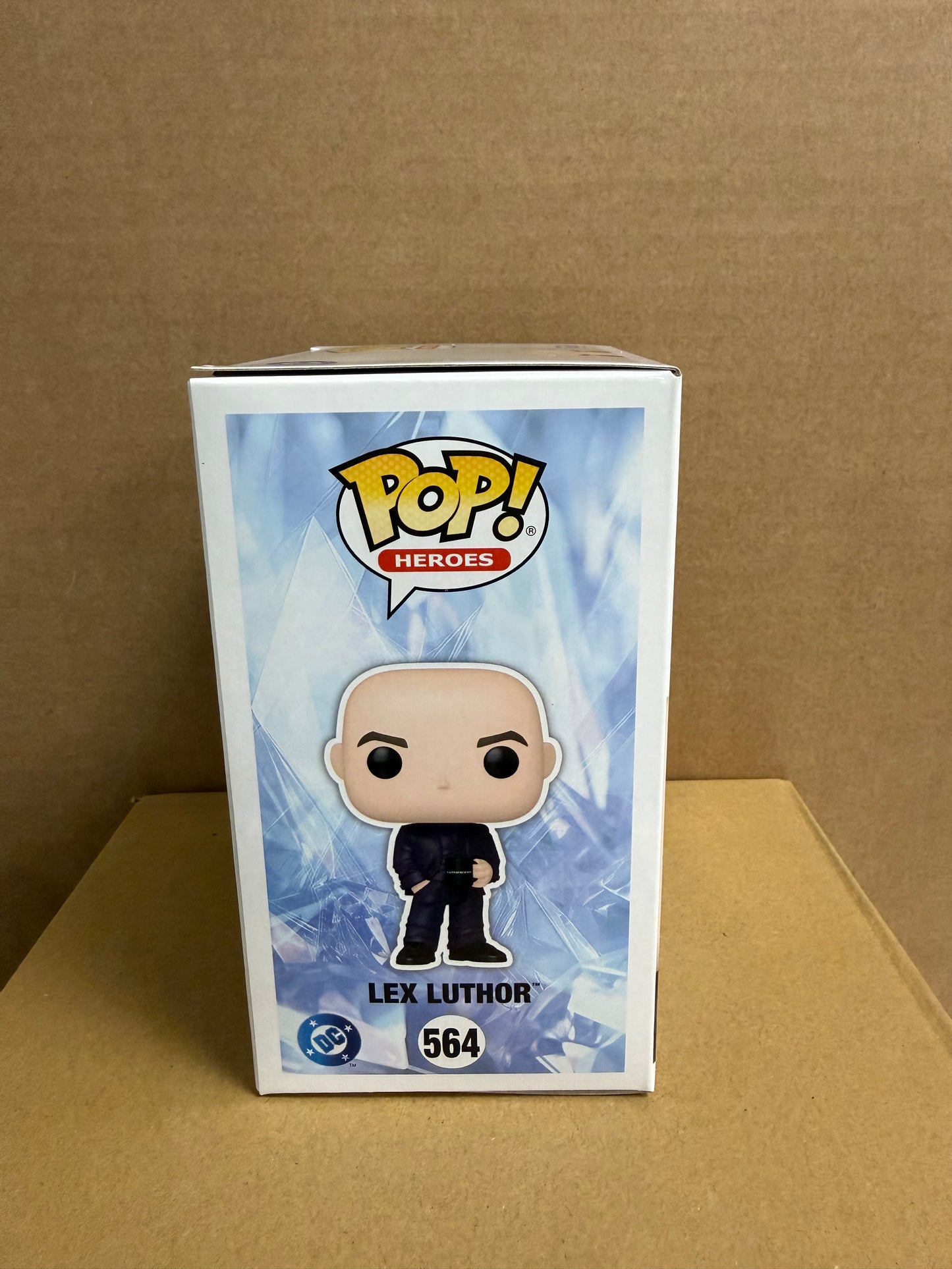Funko Pop! DC! Lex Luthor Signed Nicholas Holt COA #564 WS