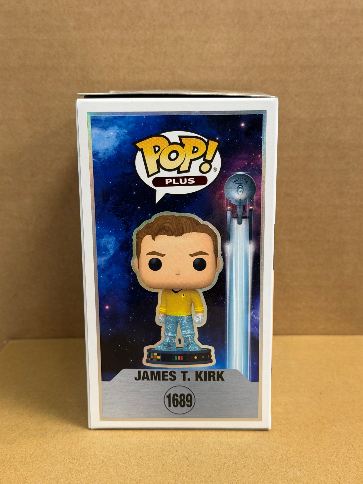 Funko Pop! Television Star Trek James T. Kirk Signed Paul Wesley #1689 COA