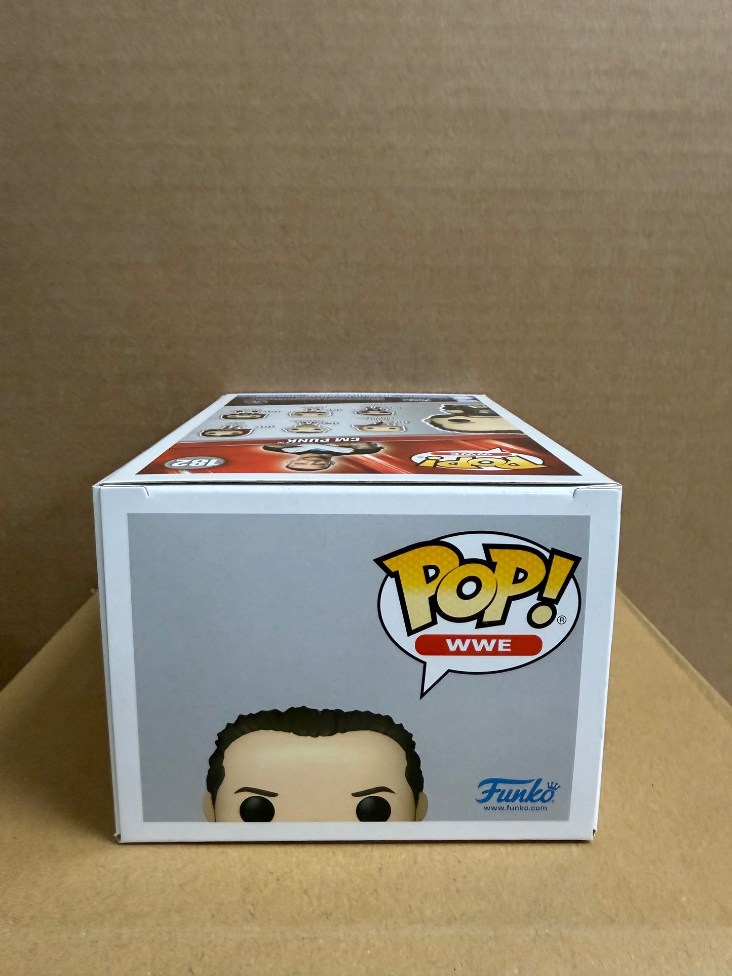 Funko Pop! WWE CM Punk Signed COA #182 WS