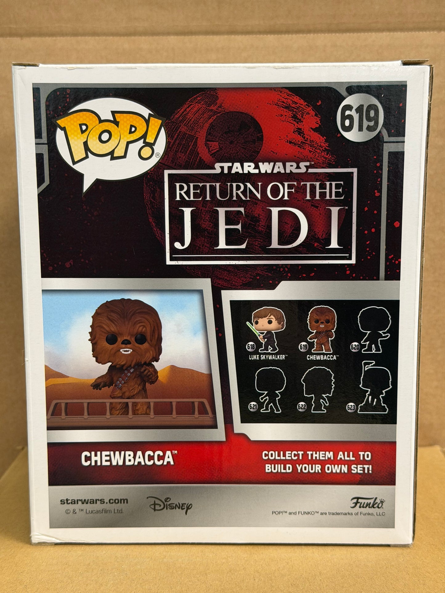 Funko Pop! Star Wars Jabba’s Skiff Chewbacca #619 Special Edition + Free Protector