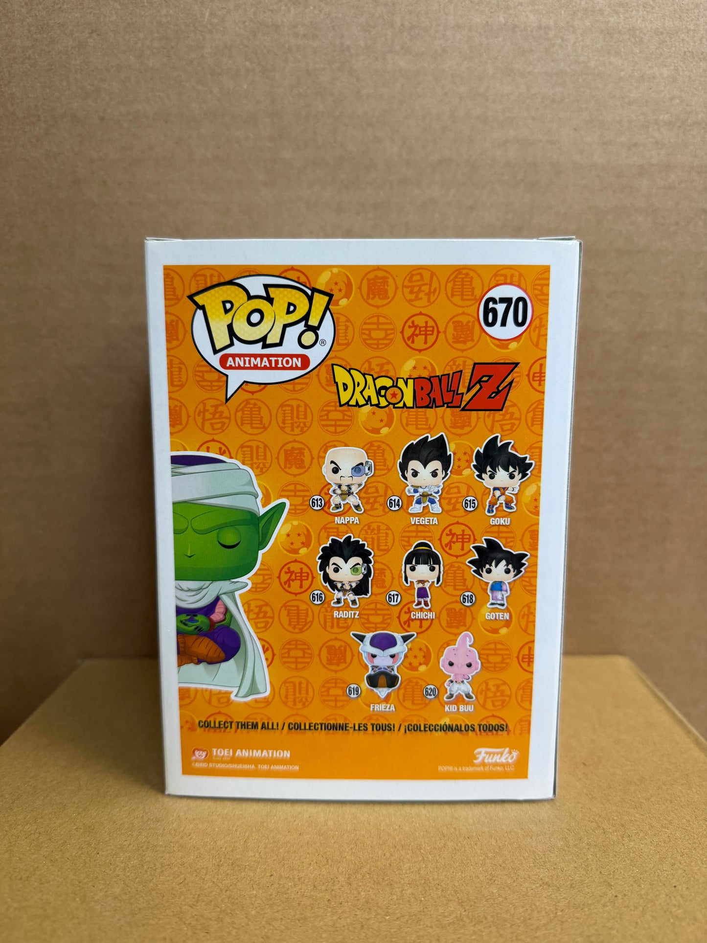 Funko Pop! Anime Piccolo #670 Dragon Ball Z 2019 NYCC