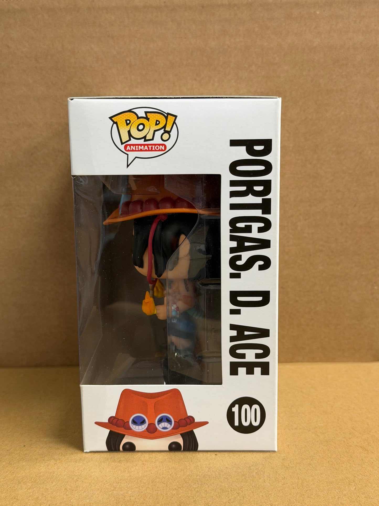 Funko Pop! Anime One Piece Portgas D Ace OG JJL160309 #100 Free Mag Stack