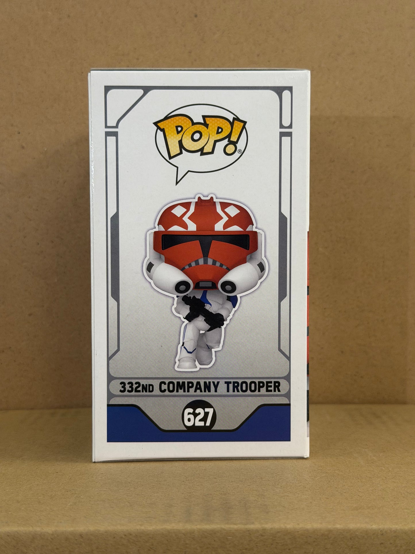Funko Pop! Star Wars 32nd Company Trooper Signed Dee Baker COA #627