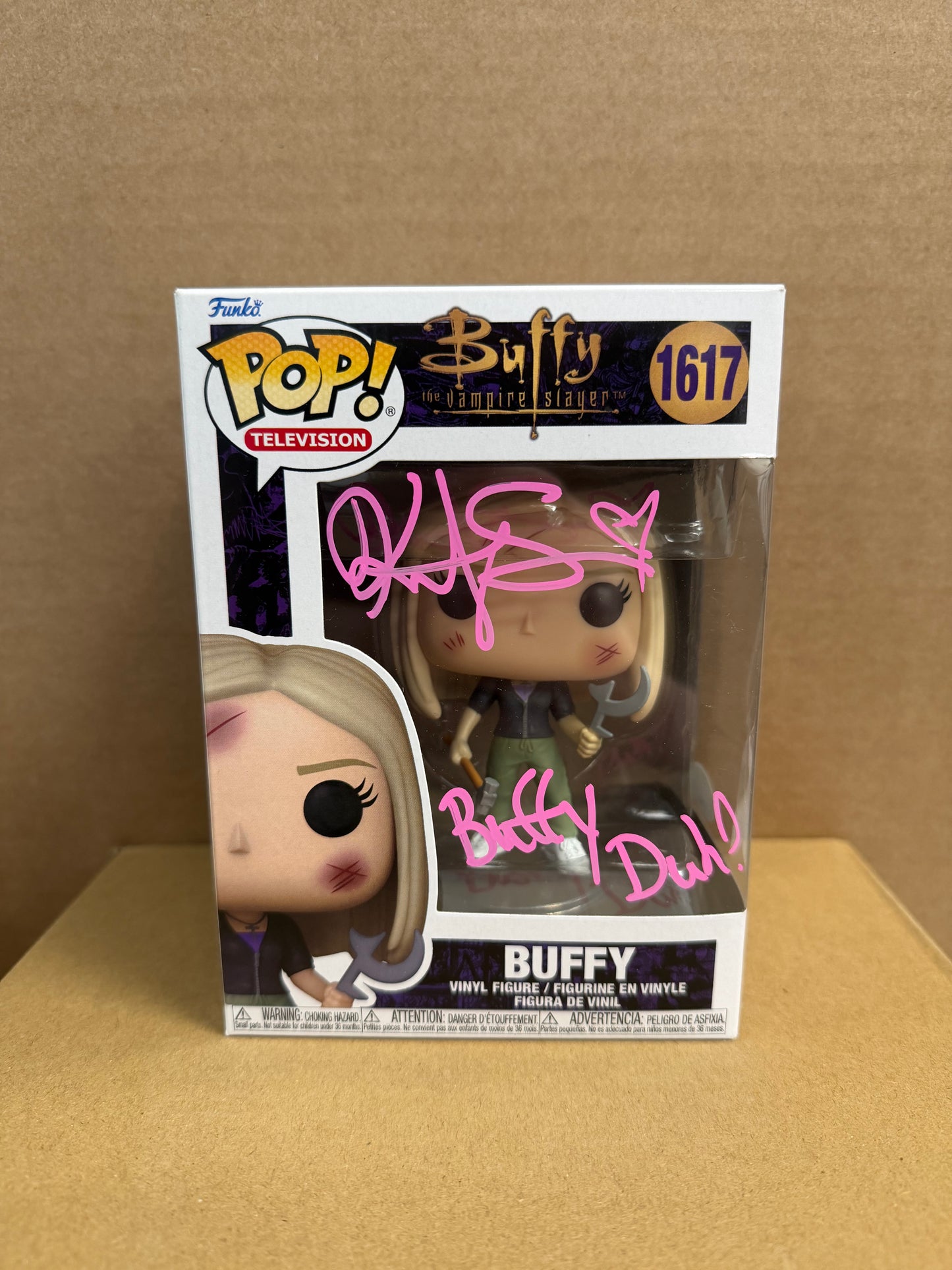 Funko Pop! Television Buffy #1617 Signed Kristy Swanson