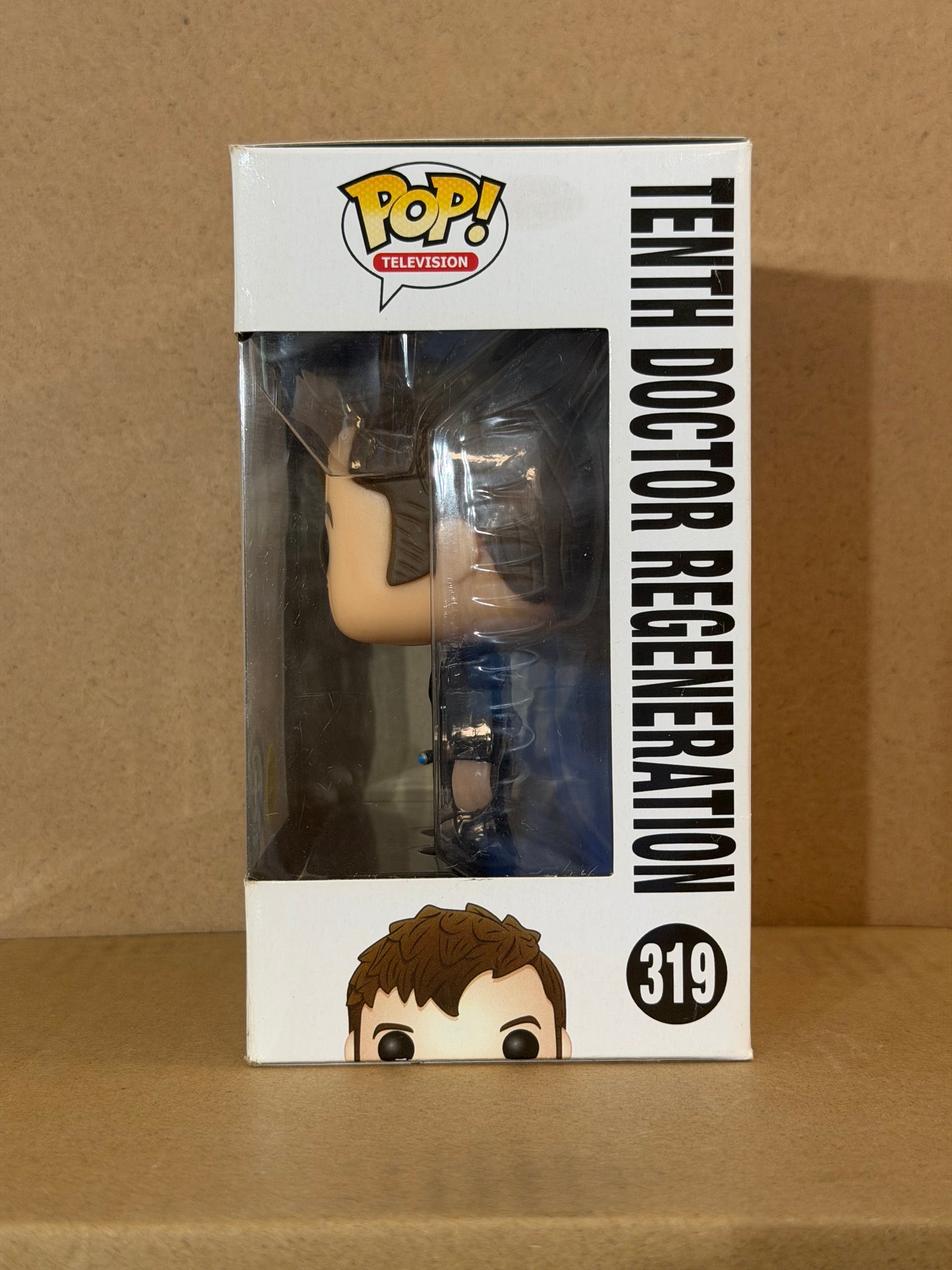 Funko Pop! Television Doctor Who Tenth Doctor Regeneration #319 Glow Exclusive