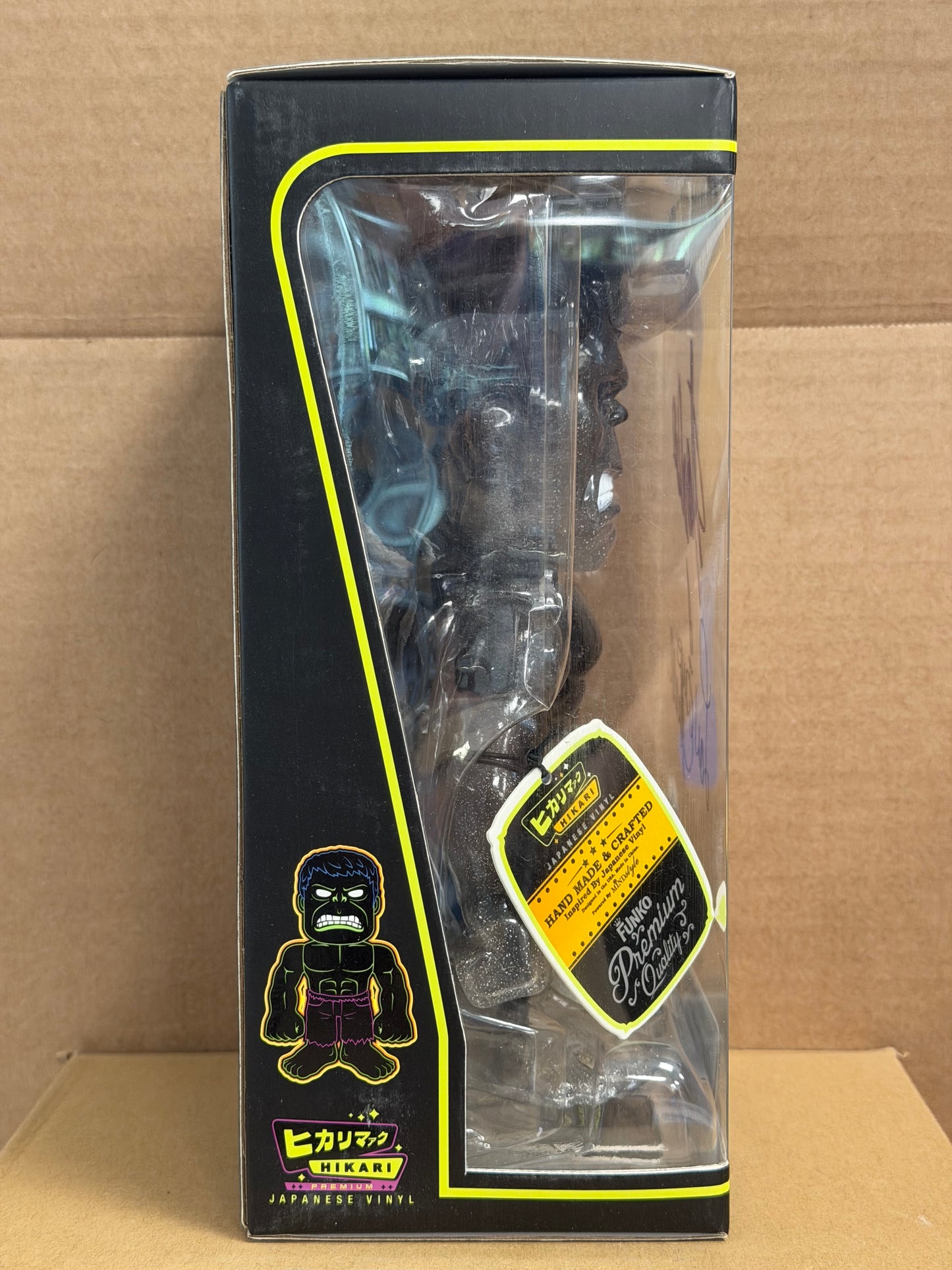Funko Hikari! Marvel Hulk 1100pcs Signed Stan Lee & Lou Ferrigno COA