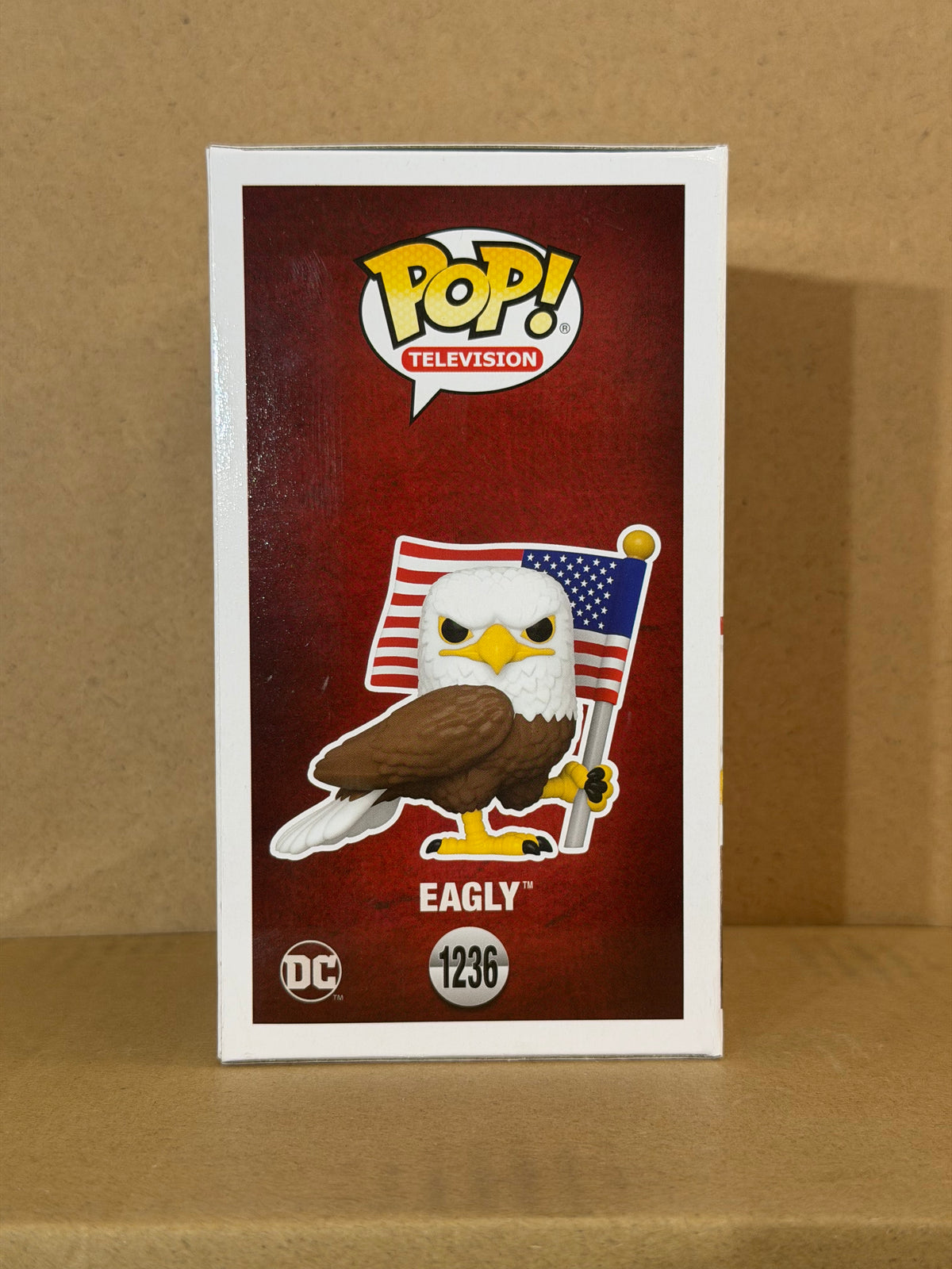 Funko Pop! Television Peacemaker Eagly #1236 Flocked Special Edition