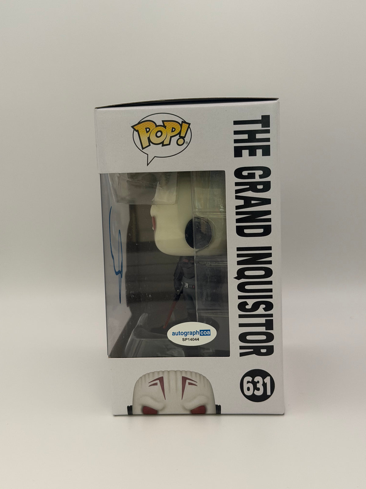 Funko Pop! Star Wars The Grand Inquisitor Signed Rupert Friend COA #631