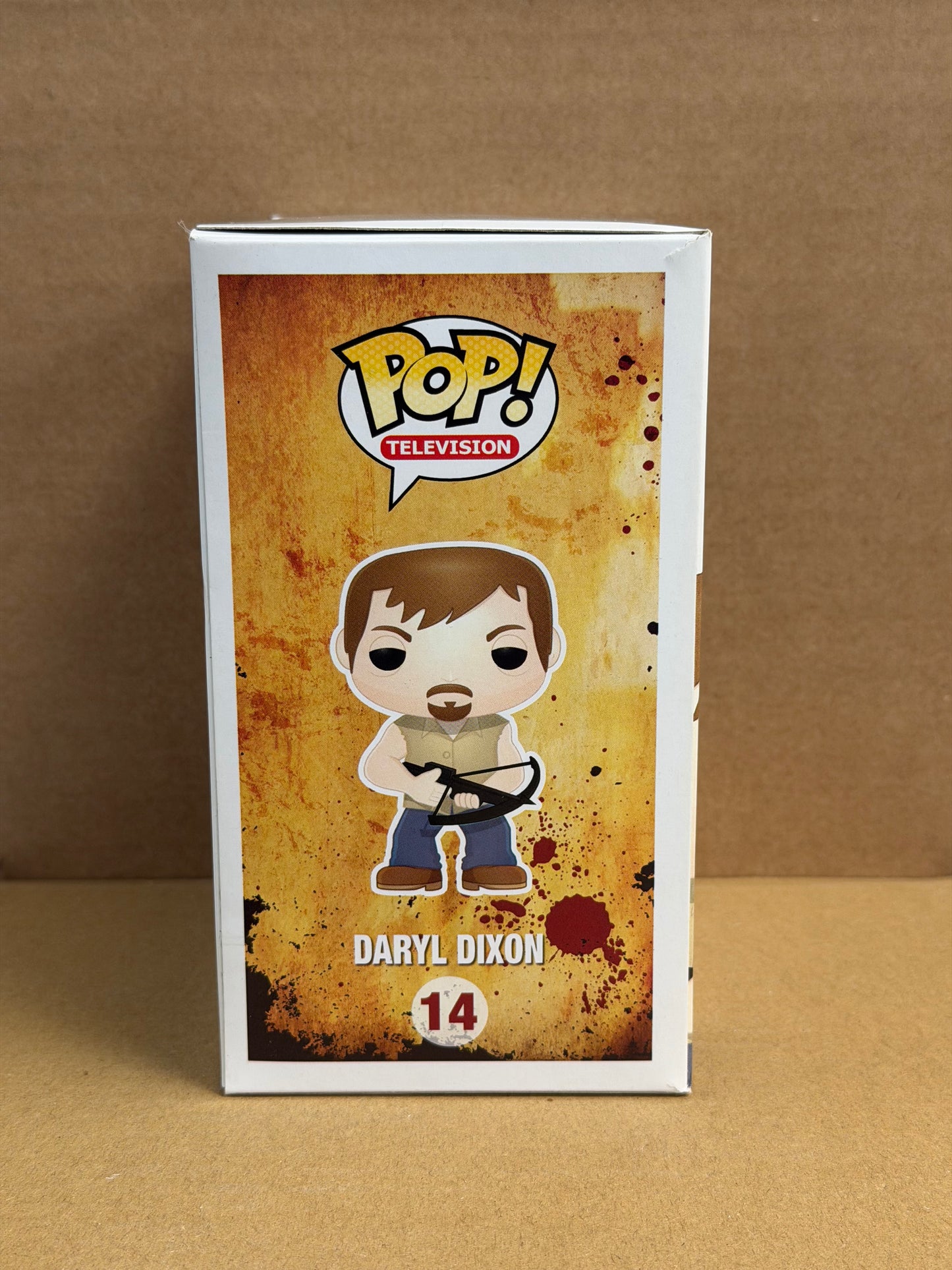Funko Pop! Television The Walking Dead Daryl Dixon Signed Norman Reedus COA #14