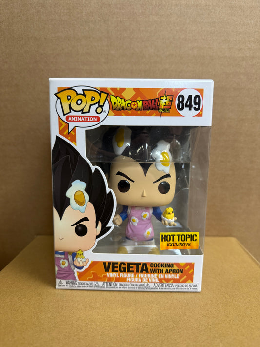 Funko Pop! Anime Vegeta #849 Dragon Ball Z Hot Topic Exclusive