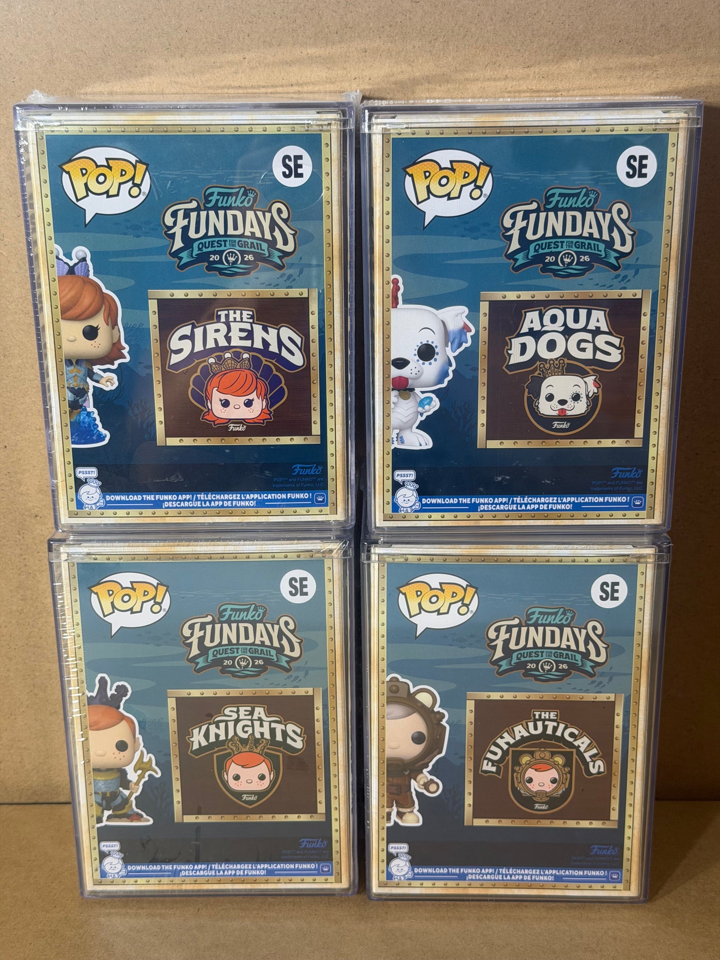 Funko Pop! Fundays 2026 Mascot Bundle Franny,Freddy & Proto